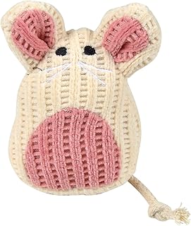 LOVE STORY Boho Cat - Peluche de 11 x 7 cm, Color Rosa