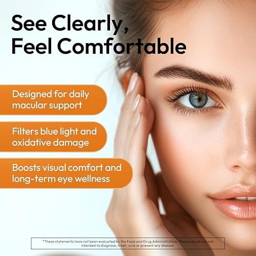 Miniatura 3 de BIGVITA CoCrystal Lutein+  Soporte ocular 3 en 1 con luteína de absorción rápida, zeaxantina y astaxantina  Defensa de la luz azul, claridad visual