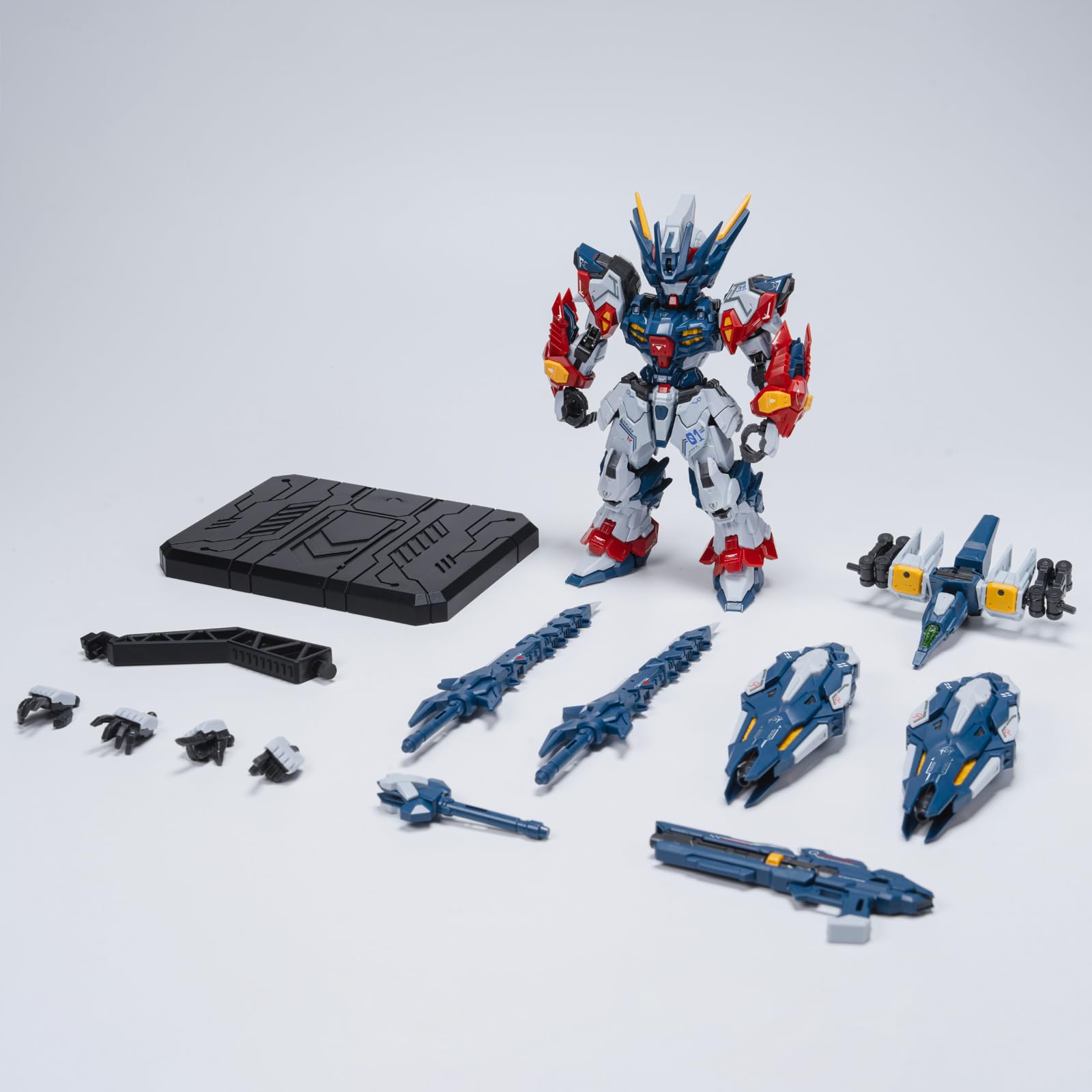 Pipigirl Mecha Assembly Mech Action Figure, Tian Wei, scheletro in lega completo, kit Mecha da collezione facile da montare, 14 cm