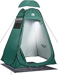 Pop Up Privacy Tent with Reinforced Frame, Portable Camping Shower Tent, Full Coverage Camping Toilet Changing Room for Outdoor Use - UV Protection