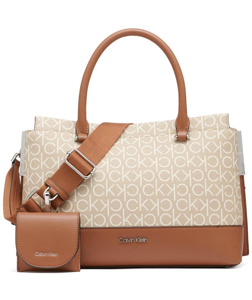 

                                                    Calvin Klein Bianca Triple Compartment Satchel, Va