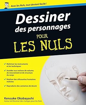 Paperback Dessiner des personnages Pour les nuls [French] Book