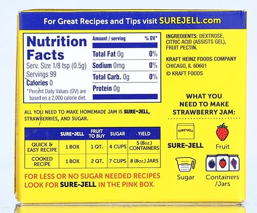 Sure-Jell 100% Natural Premium Fruit Pectin 1.75 Oz thumb #2
