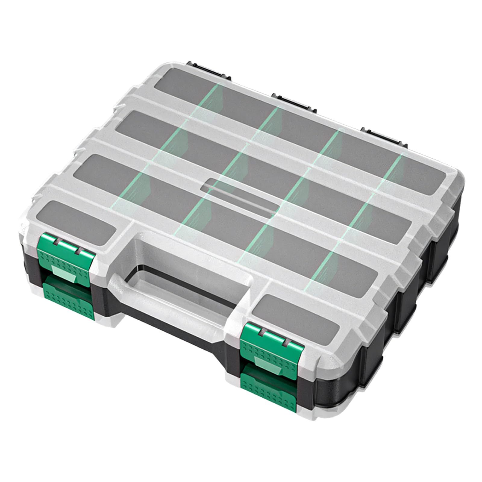 Removable Partition Tool Box, Shockproof for Protecting Tools From Damage and Wear Storage Box