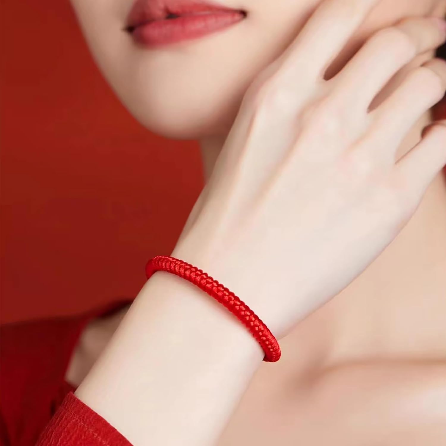 Blessed Tibetan Bracelet: Authentic Adjustable Red String Bracelet for Protection, Men's Bracelet Friendship, Perfect Couples Bracelets, Best Friend Protection Bracelet, Girls Bracelets - Image 6