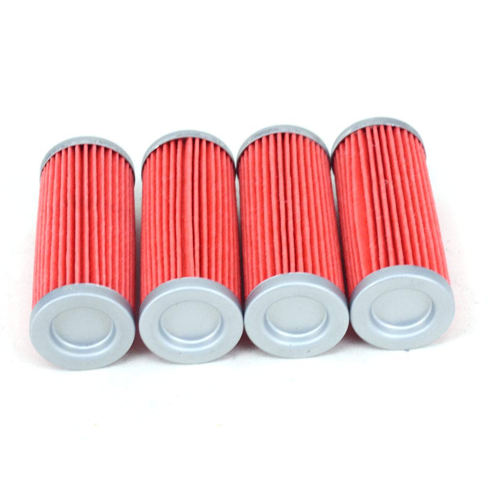 4 pezzi Filtro olio per moto EXC EXC-F EXC-R SX-F XC-F XC-W XCF-W XC-WR SMR FC FE 250 300 350 400 450 505 530 Six Days Factory Edition Freeride Moto Dirt Bike