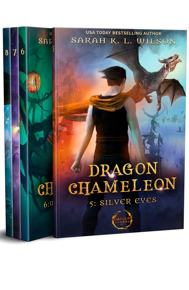 Dragon Chameleon: Episodes 5-8 (Dragon School World Omnibuses Book 6)