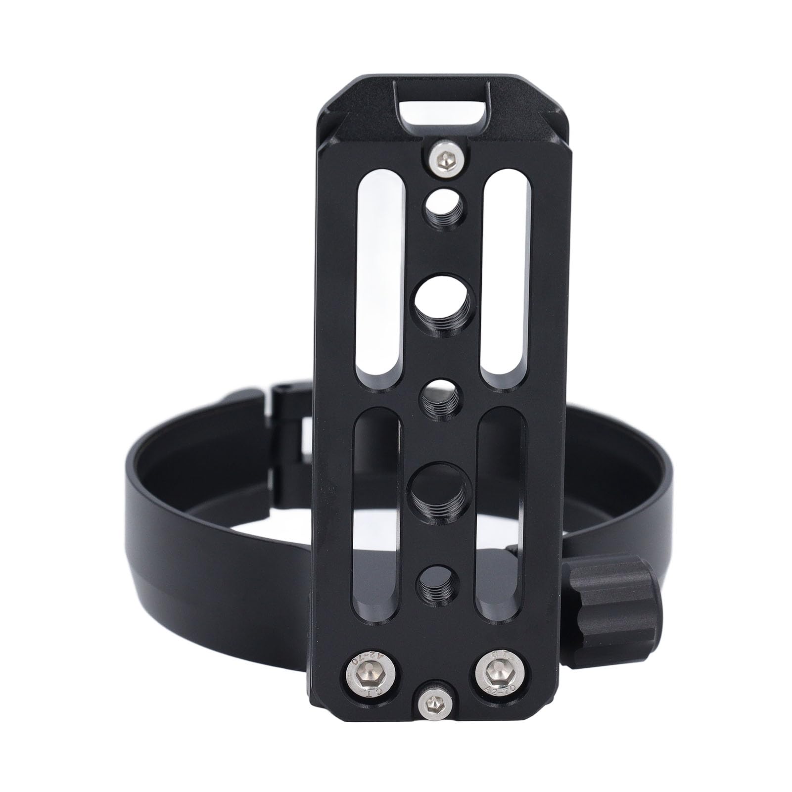 Camera Tripod Mount Ring, Lens Collar 80mm Quick Release Plate Aluminum Alloy Erosion Resistant for Photography