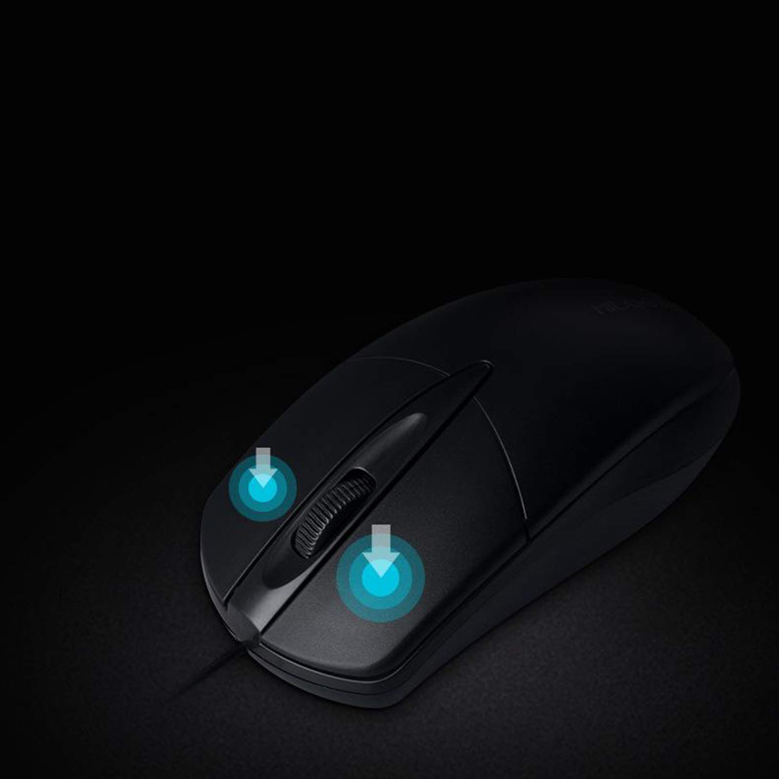 10 set di mouse da gioco USB ottico da 1000 DPI a 3 pulsanti, mouse da gioco per computer portatili e PC