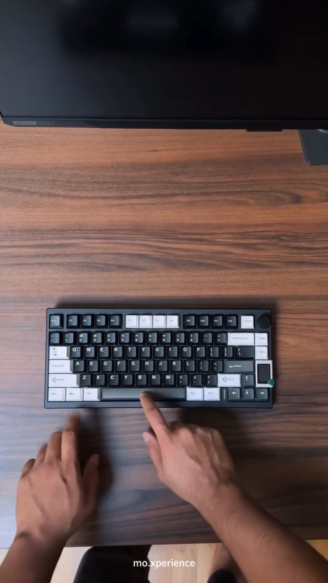 YUNZII AL80 Wireless Mechanical Keyboard, Full Aluminum CNC, Smart