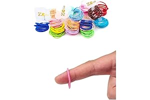 100 Pcs Baby Hair Ties for Thin Hair