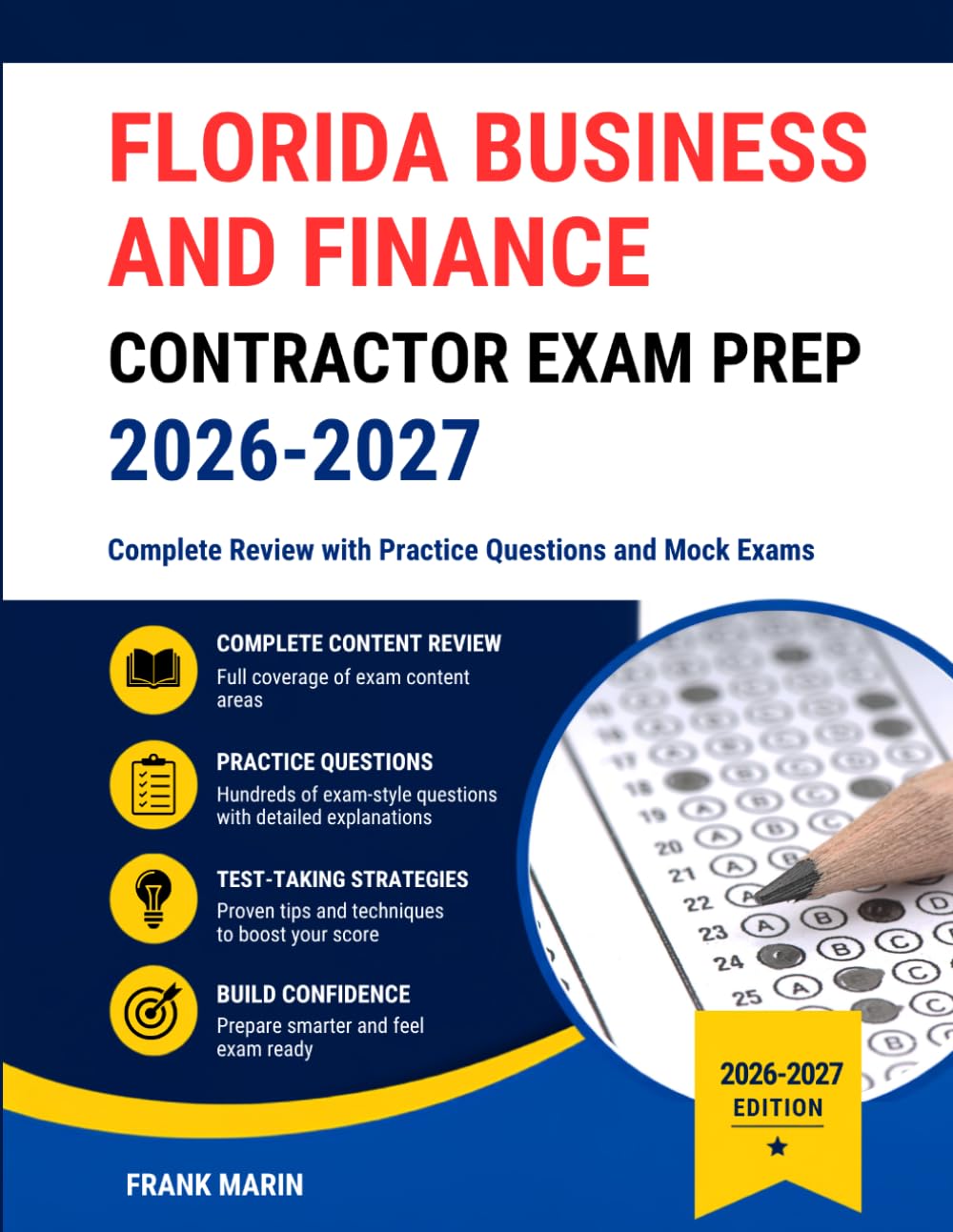 Florida Business and Finance Contractor Exam Prep 2026-2027: Complete Review with Practice Questions and Mock Exams