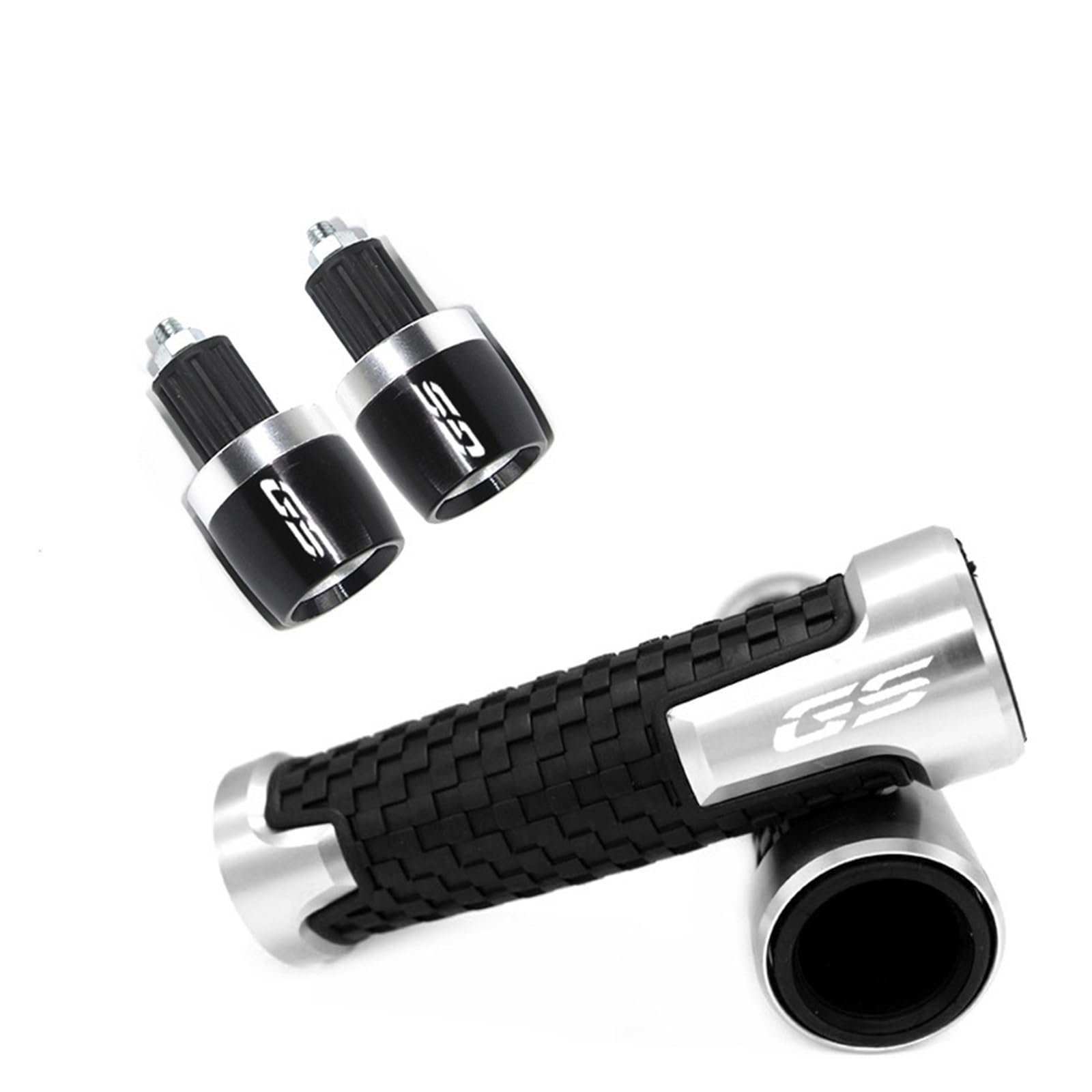 Per BM&W R1250GS R1200GS LC ADV F850 Gs F750GS F650GS F850GS G310GS/R Moto Manubrio Manopole A Molla Handle Bar End Cap Manopole manubrio