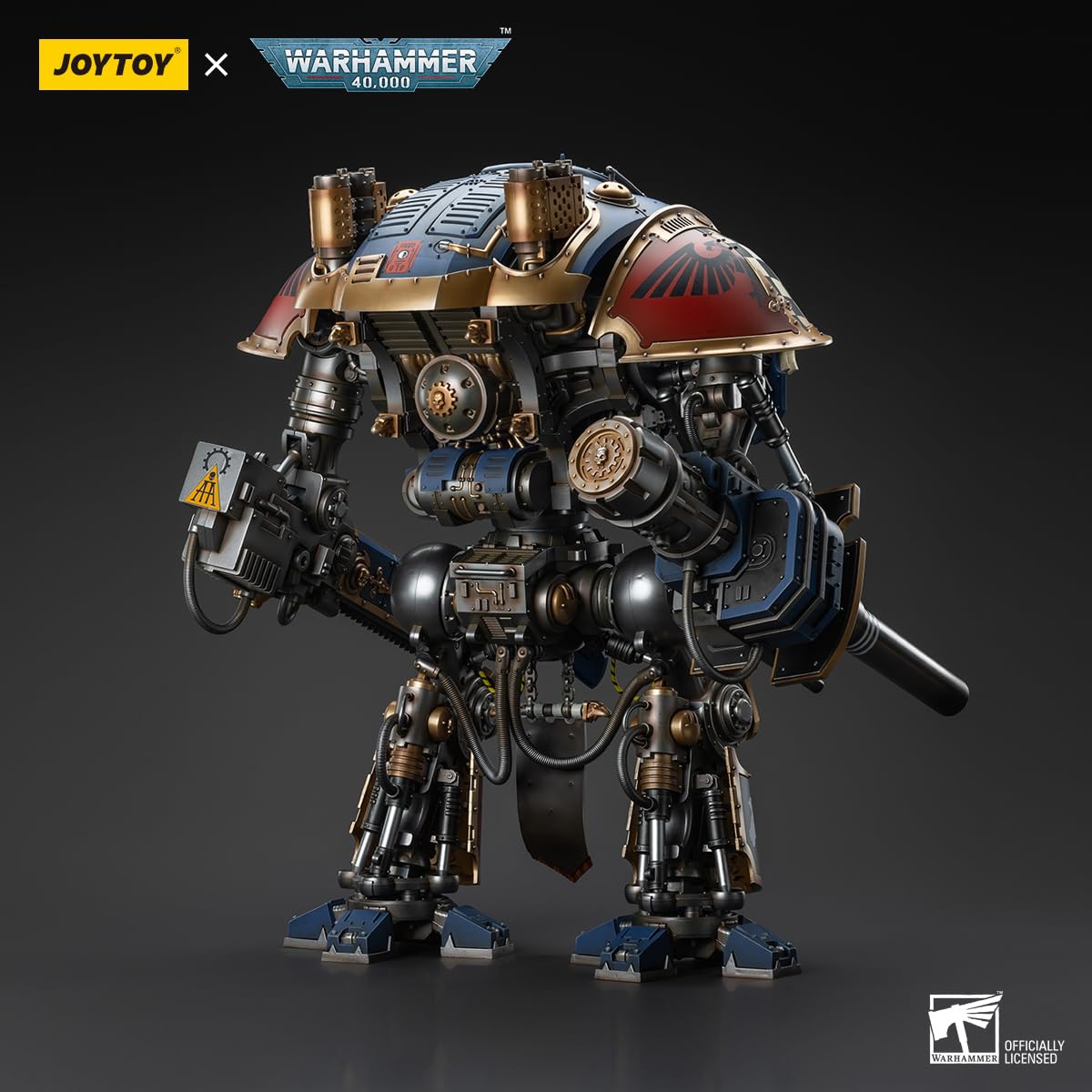 Toyverse JOYTOY 1/18 Figurka akcji Warhammer 40,000, Imperial Knights House Terryn Knight Paladin, model postaci ruchomych przegubów, 15 lat i więcej