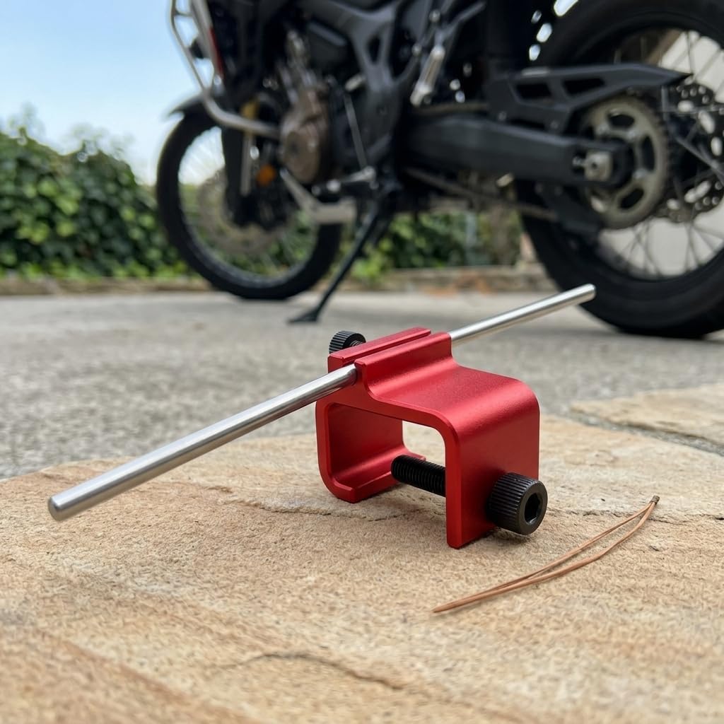 Motorcycle Chain Alignment Tool 1 Piece Aluminum Alloy Screw