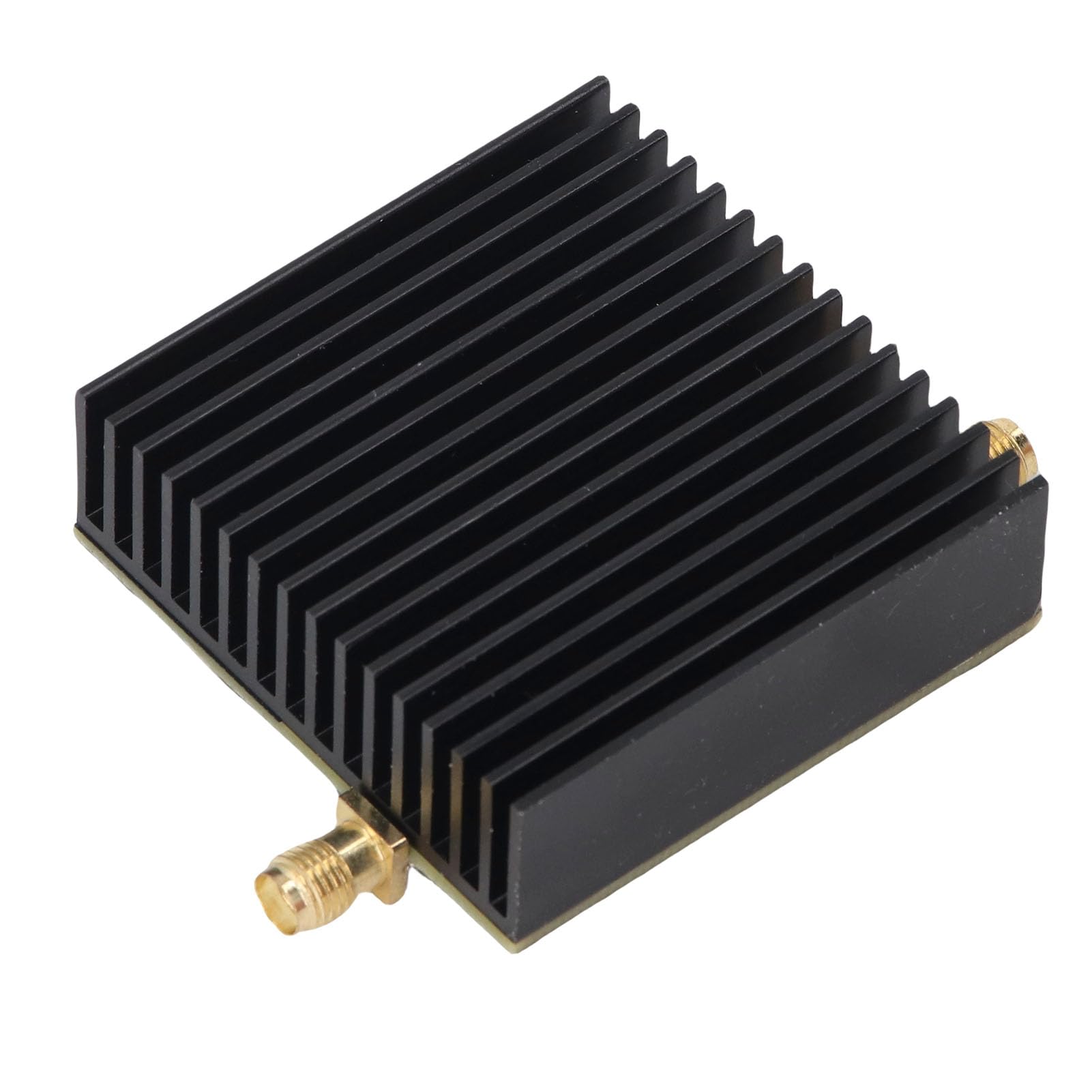 Tonysa Modulo Amplificatore di Potenza RF VHF UHF 0.5-800MHz Scheda Amplificatore di Potenza a Radiofrequenza 35-37dBm Guadagno 40dB per Trasmettitore FM HF