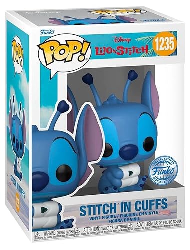FUNKO POP DISNEY LILO STITCH 1235 STITCH IN CUFFS EXCLUSIVO FYE