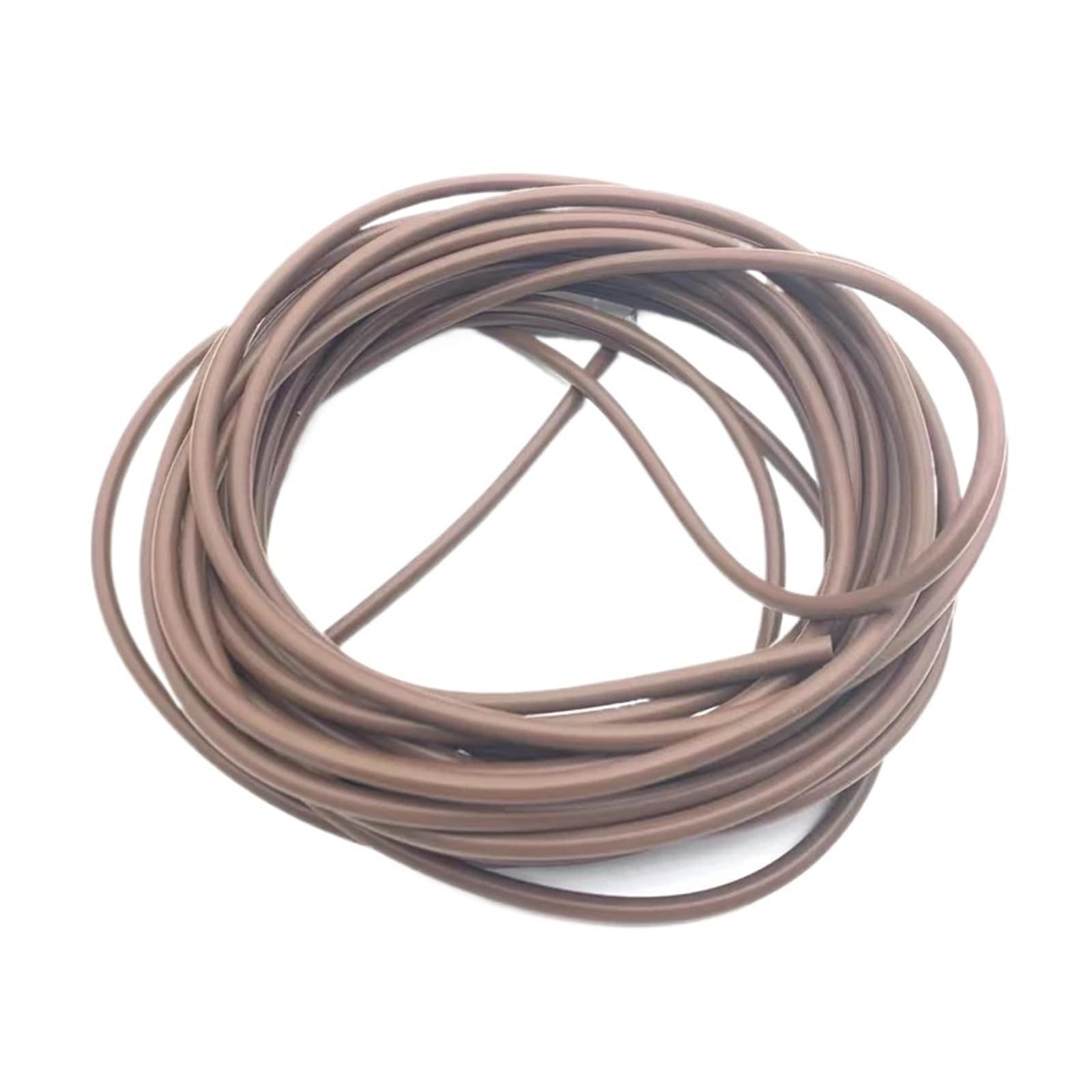 Cordon en caoutchouc fluoré marron 2,5mm de haute densité pour isolation de précision