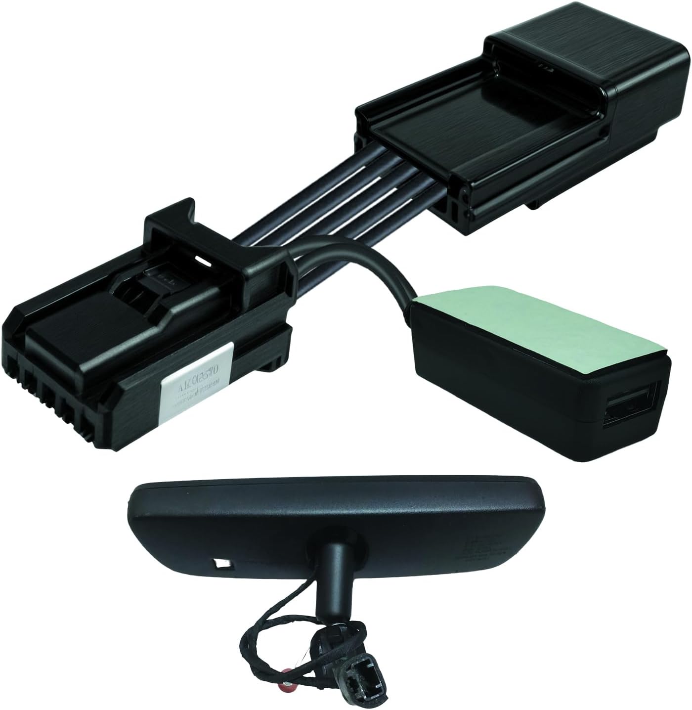 Dash cam Adapter for Subaru Crosstrek Forester Impreza Outback WRX Legacy Ascent 2017-2024,Auto-dimming 5pin Socket,USB Power 5V 4A,Plug and Play