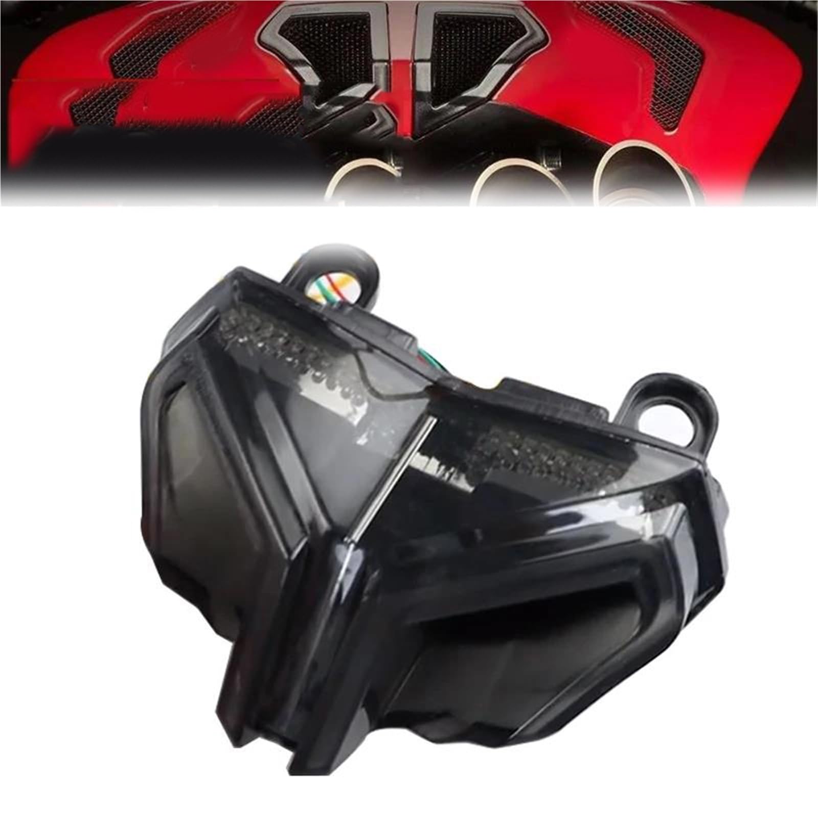Feu arrière intégré clignotant Ducati 1098 1198 S R 2009-2011