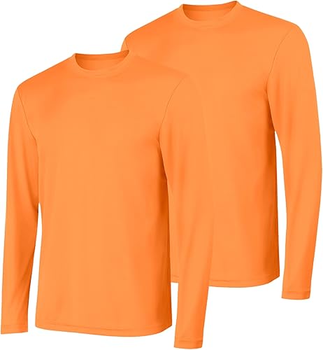 Hanes Sport Camiseta de manga larga para hombres, paquete de camisetas de rendimiento Cool DRI de secado rápido, camiseta de rendimiento, paquete de