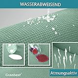 Granbest Waterproof Armless Futon Cover, High Stretch Futon Protection for Folding Sofa Bed, Non-Slip Sofa Cover without Armrest (Matcha Green) - Image 3