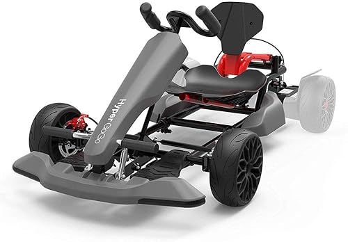 Miniatura 1 de HYPER GOGO Paquete de aeropatineta eléctrica y Gokart accesorio de aeropatineta Go Kart de 85 pulgadas longitud y altura ajustables pedal al aire