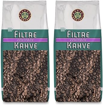 KAHVE DUNYASI D nyas  Filtre Kavrulmu   ekirdek 2 Adet 1 kg