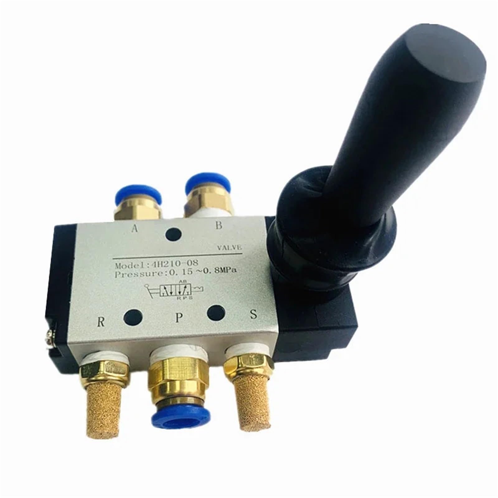 Vanne pneumatique 5/2 voies 4H310-10 commande manuelle par levier