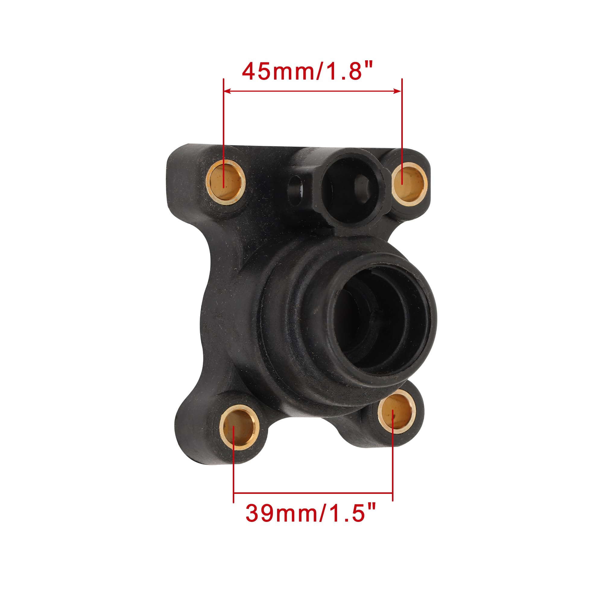 WOOSTAR Kit di Riparazione Girante Pompa Acqua Sostituzione per Johnson Evinrude 8HP 9.9HP 10HP 15HP Motore Fuoribordo OEM 394711 391698 386697 18-3327