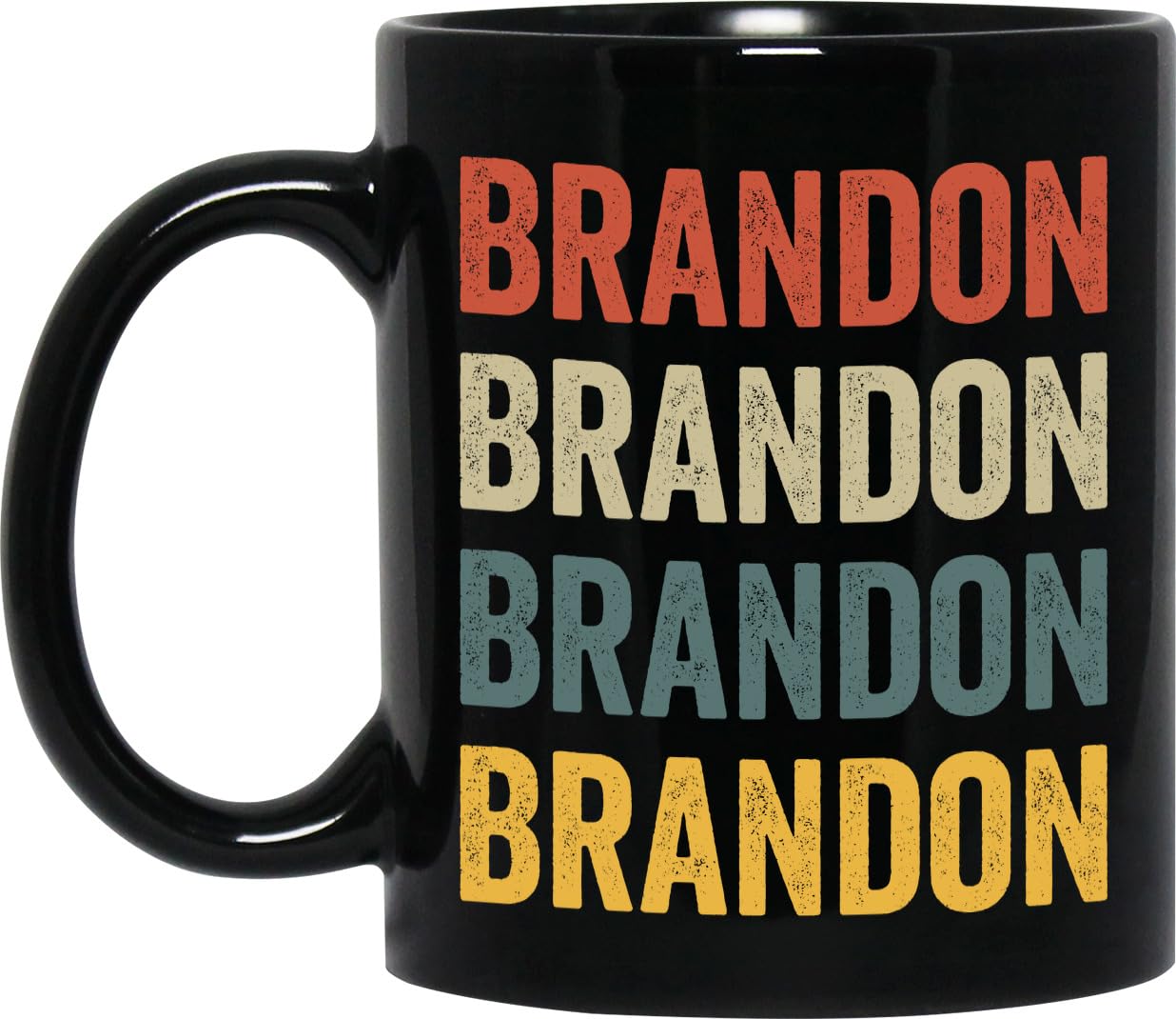 Tazza In Ceramica Dark Brandon - Let's Go Brandon, 11 Oz, Regalo Umoristico Per Amici, Idea Regalo Per Whiskey, Caffè, Tè