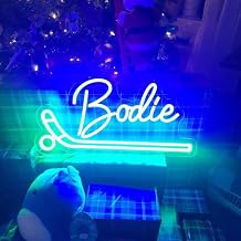 Custom Hockey Name Neon Sign Customize Hockey Sign led Light Personalized Name Ice Hockey Neon Light Man Cave Teenage Kids Boy Girls Gifts Hockey Wall Decor