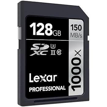 Amazon.com: Lexar Professional 128GB 1000x Speed SDXC UHS-II