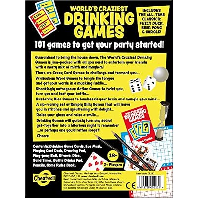 Cheatwell Games 05232 World's Craziest Drinking Games,