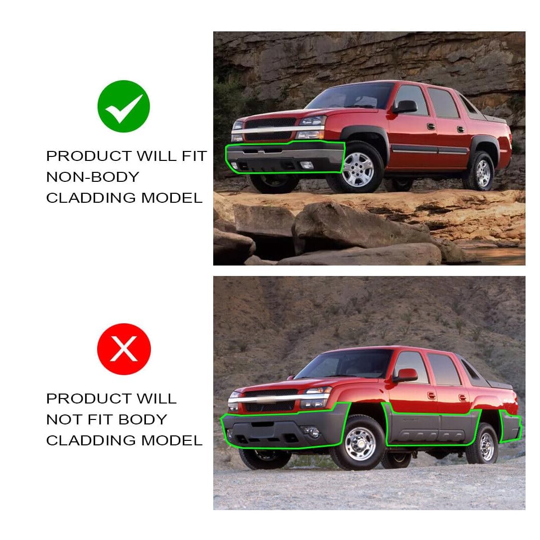 For 03-06 Chevy Silverado 1500-3500 Avalanche Headlight Bumper - Foto 3