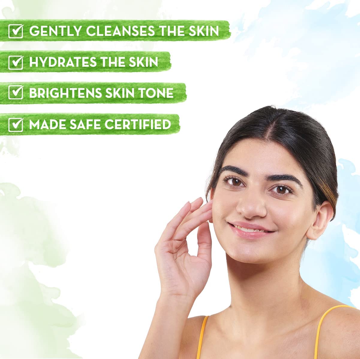 Maama-Earth Rice Face Wash with Rice Water and Niacinamide, Glass Skin Formula, 150 ml, Pack of 2 image 3