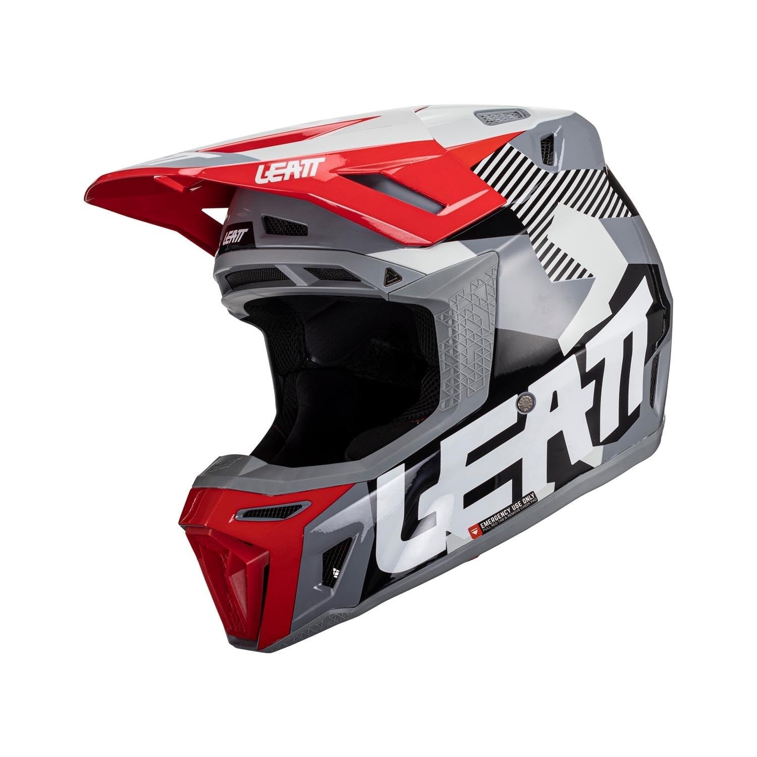 Amazon.com: Leatt Helmet Kit Moto 8.5 V24 Ink #XS 53-54cm : Automotive