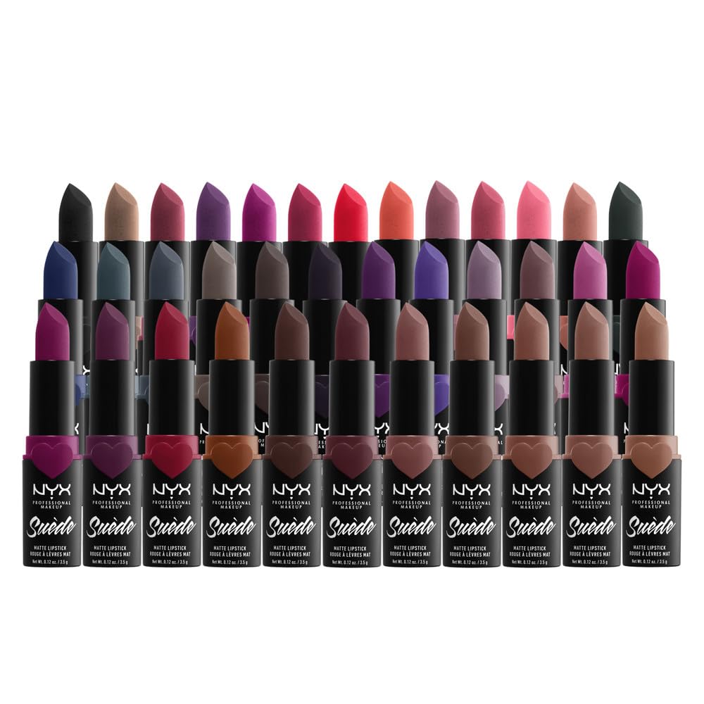 NYX PROFESSIONAL MAKEUP Lipstick, Matte, Copenhagen, 3.5 grams