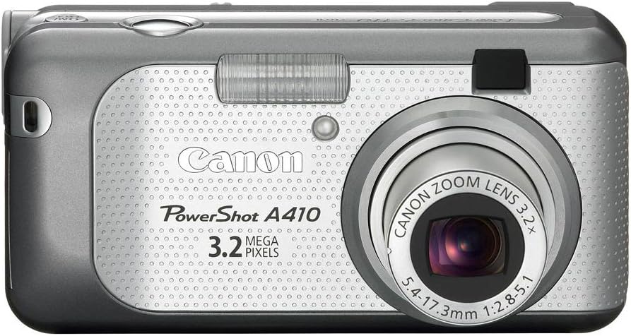 Canon PowerShot A410 - Cámara Digital Compacta 3.2 MP - Gris : Amazon