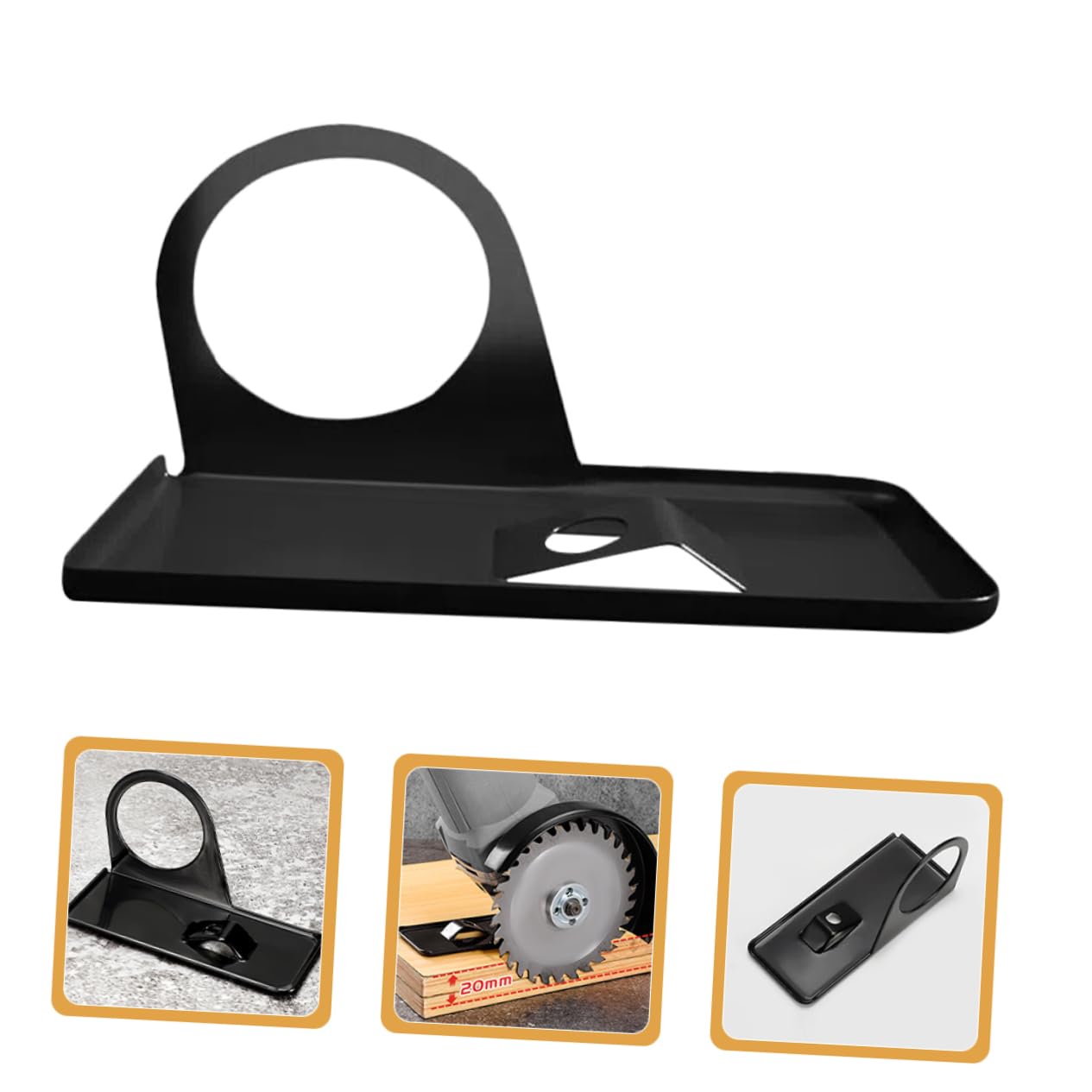 jojofuny 16pezzi Supporto Angolare Per Smerigliatrice Bracket Di Protezione Con Copertura Anti-polvere Facile Installazione Per Uso Professionale e Fai Da Te
