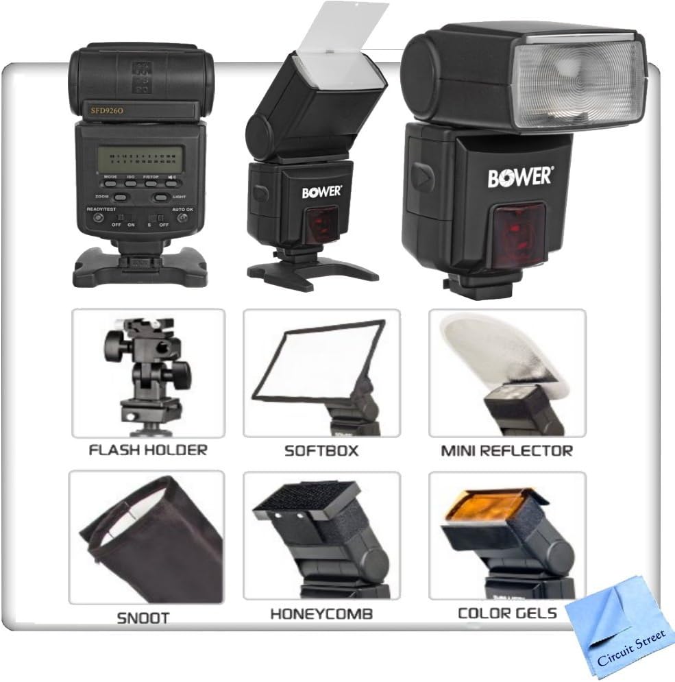 Pro Series TTL Power Zoom Shoe Mount Flash For Canon EOS