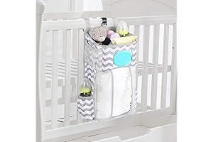 Hiccapop Nursery Organizer - Essential Baby Diaper Caddy for Diapering Convenience