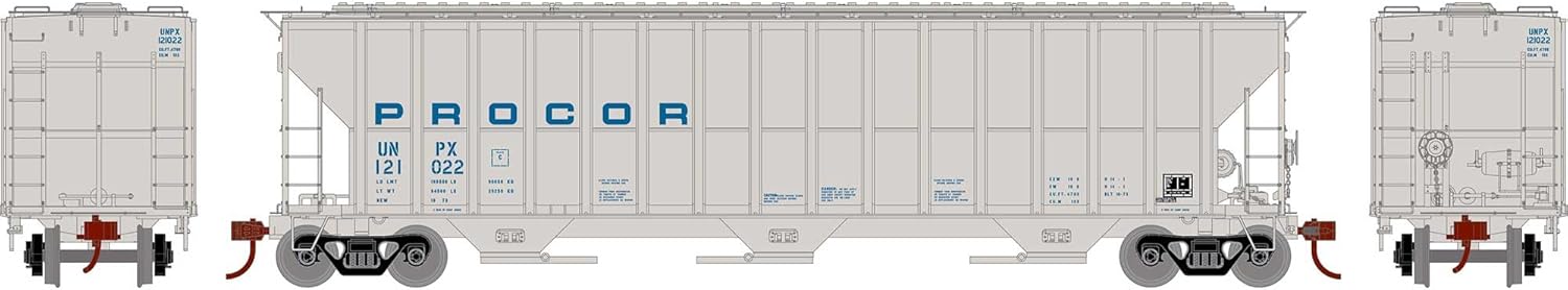 Athearn HO RTR FMC 4700 Covered Hopper UNPX #121022 ATH81586 HO Rolling Stock