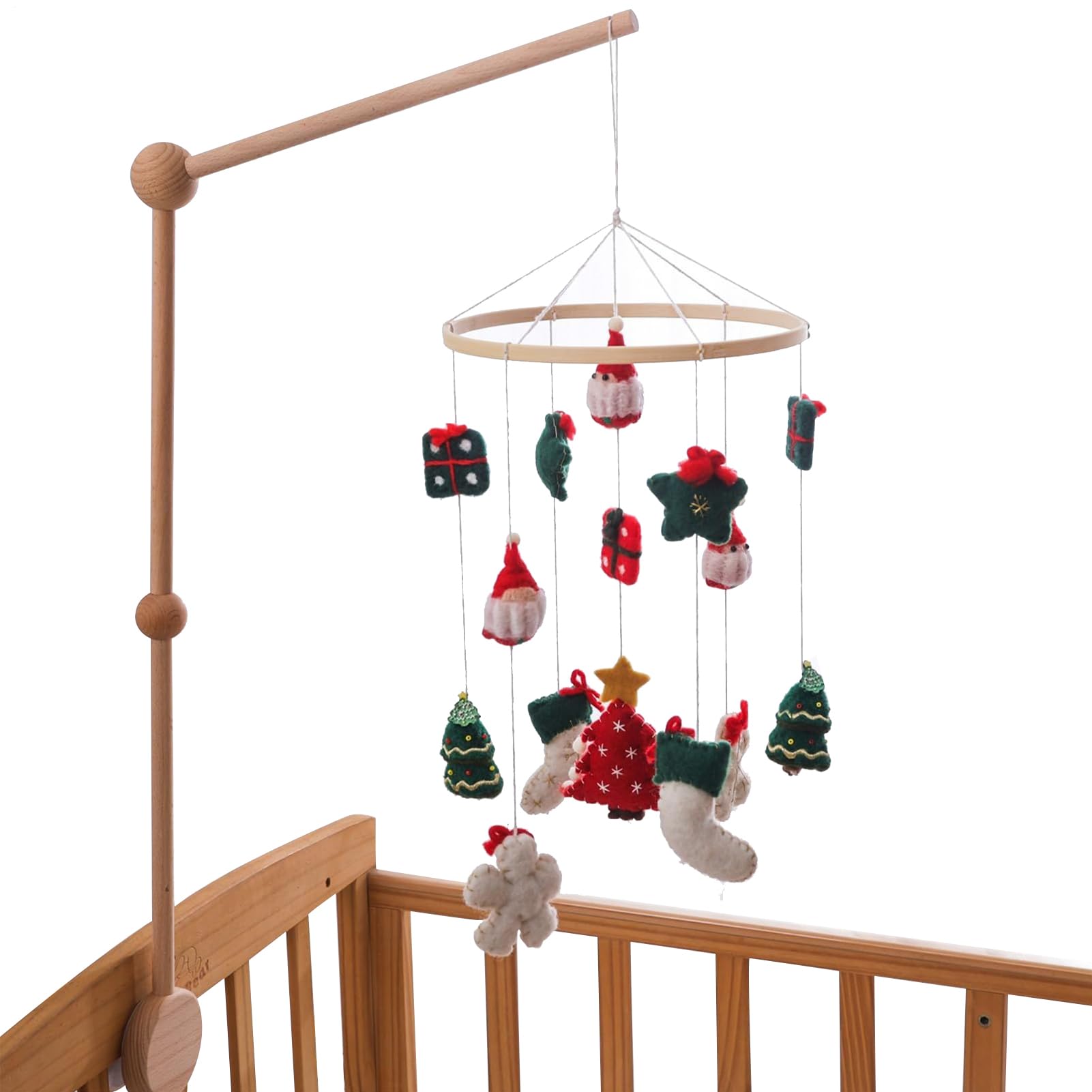 Mobile pour berceau et poussette de Noël pour la chambre de bébé