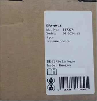 537274 DPA-40-16 Boost Valve