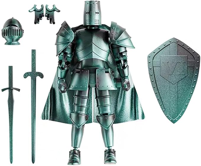 Baldur's Gate 3: New Collector Revealed, It's Just Magnificent 9 61BOUKqVHwL. AC SX679 Medieval Action Figures,Knight Armor Action Figure,Multi-Jointed Movable Robot Mannequin T13,Dummy 13 Action Figure(Assembly Required) (D-Cyan)