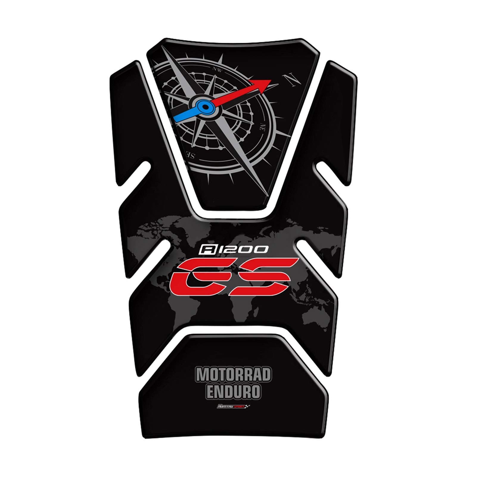 Buy Bazutiwns Motorcycle Sticker Tankpad Fuel Tank Pad Protector Case