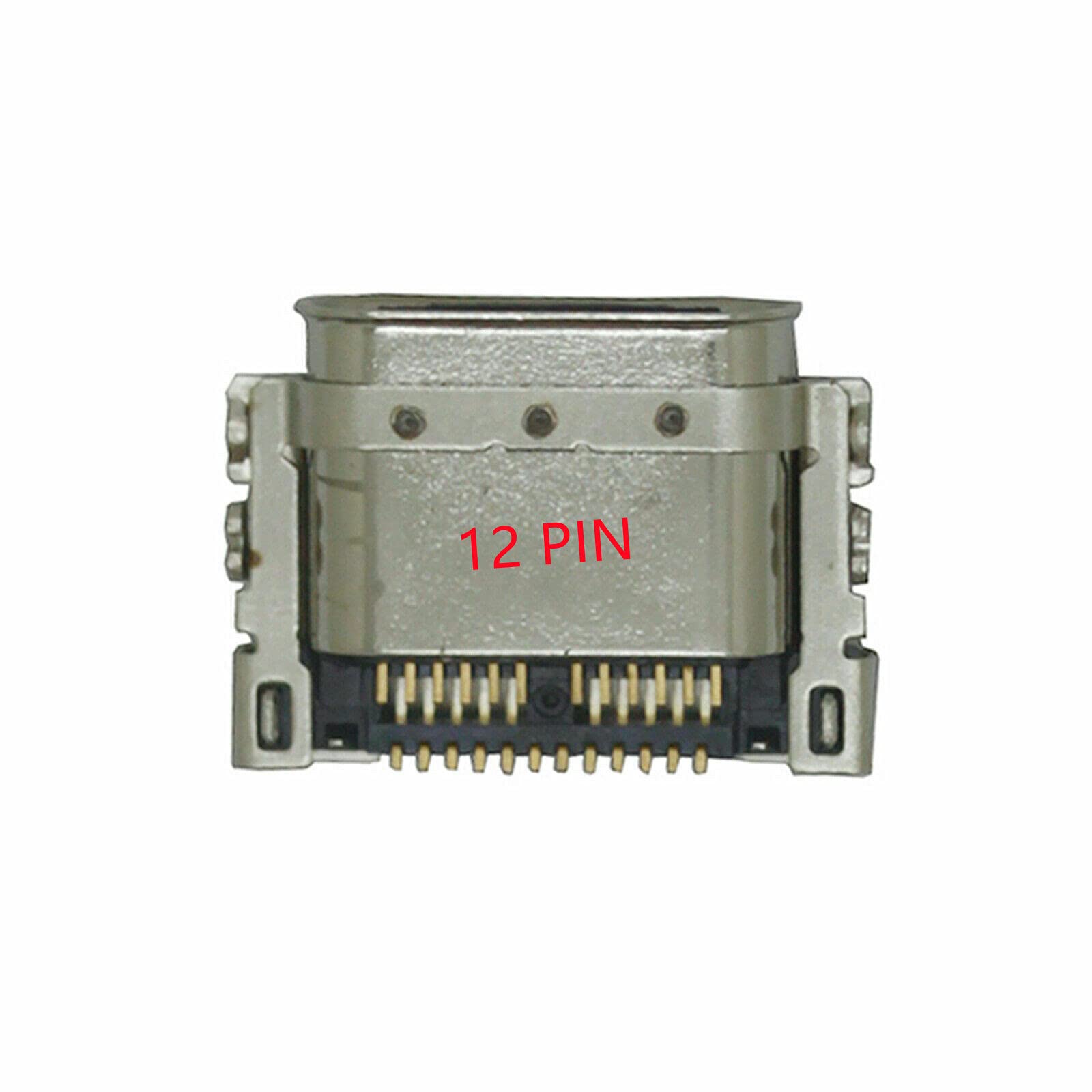 ruichuang Type-C Charging Port Dock Replacement Compatible with Amazon Kindle Fire HD 10 9th Gen 2019 M2V3R5 (12PIN, 3PCS)