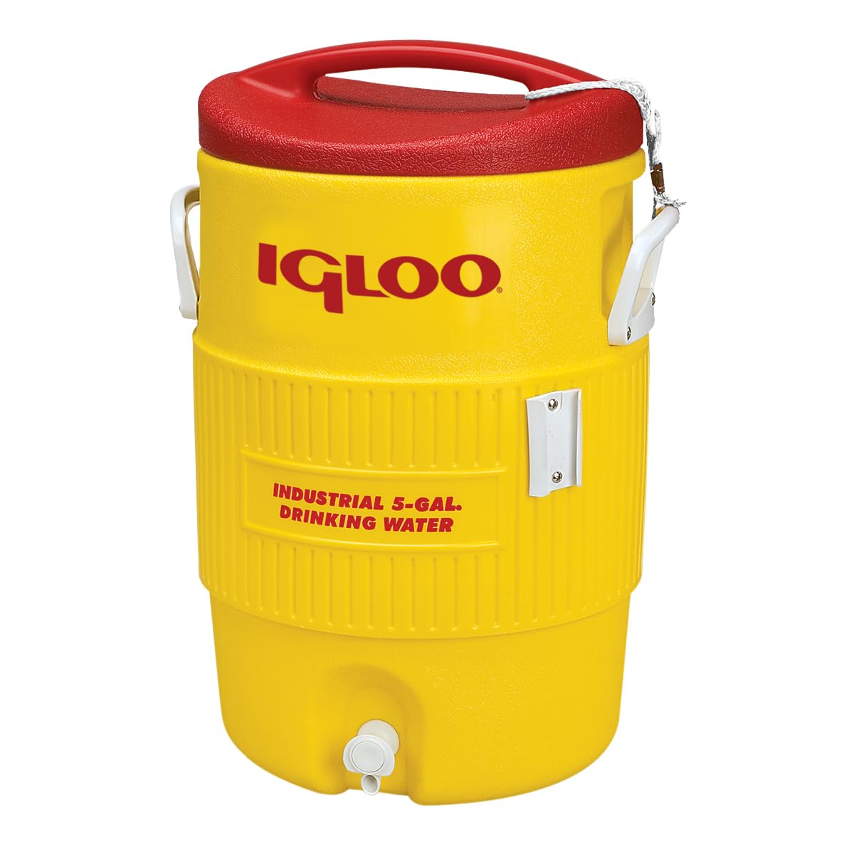 Igloo bidon de boisson 5 gallons, bidon d'eau isolé avec robinet, environ 18,9 L, récipient à boisson, distributeur de boisson pour le camping, le sport et les loisirs