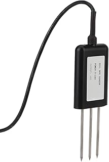 Sensor de solo NPK, nitrogênio, fósforo e potássio, sensor agrícola, fertilizante inteligente, detector de estufa, fertilizante ambiental, detector inteligente de alta precisão, jardim gramado